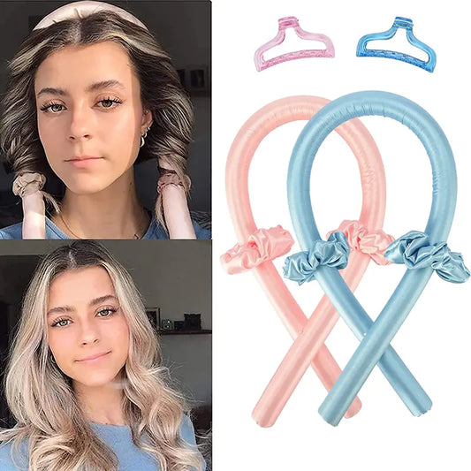 Crownova DreamCurl™ – Heatless Curling Rod Headband